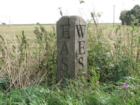 Greenwich Meridian Marker; England; Cambridgeshire; Coates